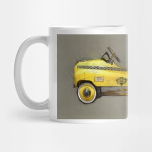 Taxi Cab Pedal Car Mug